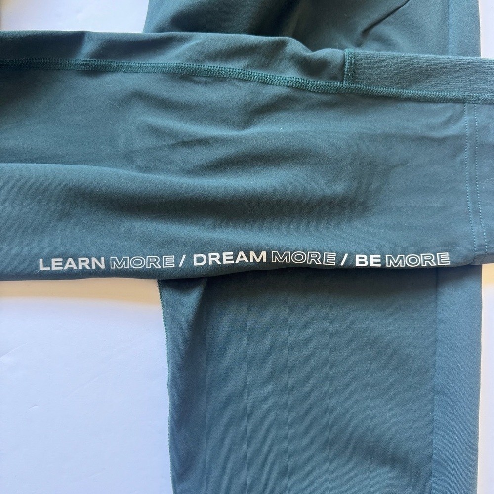 Alphalete Pro Elite Joggers Drawstring Athletic Pants Teal Luon Stretch Sz L - Picture 13 of 13